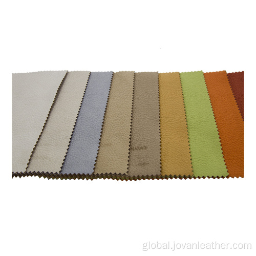 Sofa Pu Leather furniture imitation leather fabric 100% polyester fabrics Manufactory